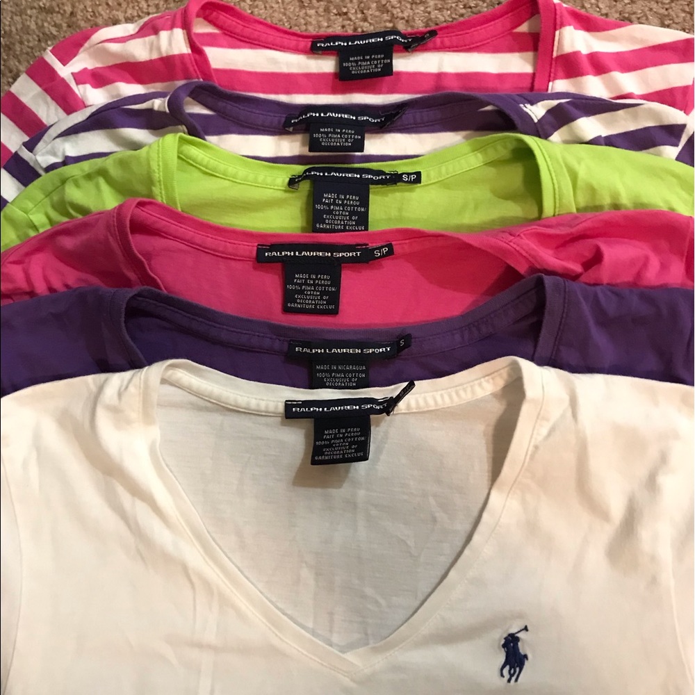 Ralph Lauren V-necks